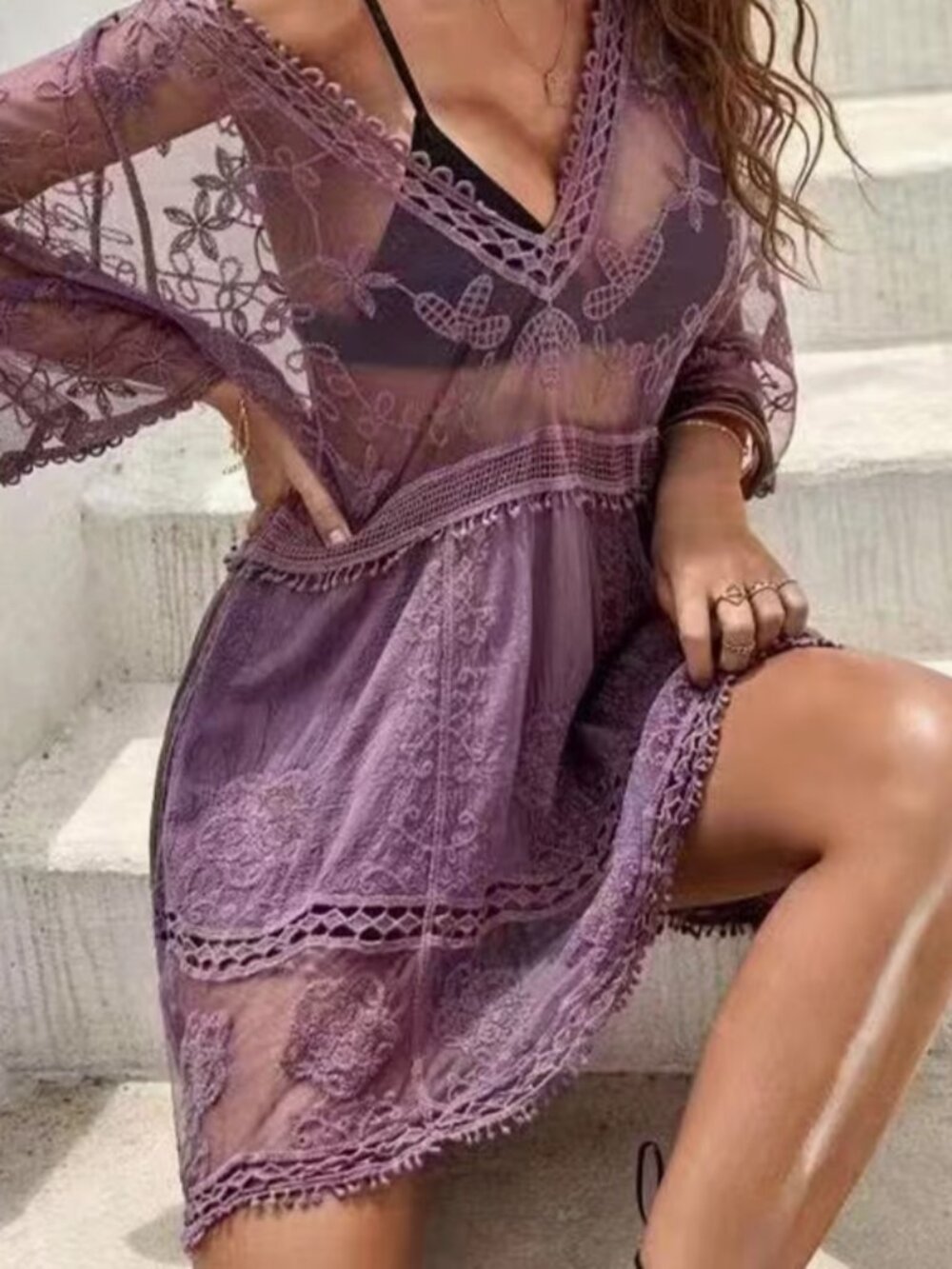 New Bohemian Cover up Dress Gypsy Style